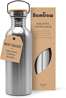 Symbolbild für Mehrweg-Trinkflasche aus Edelstahl Insider Highlight im Trend Mehrweg-Trinkflasche aus Edelstahl